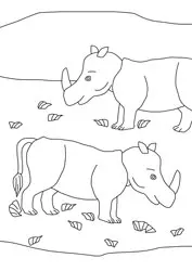 Dibujos para colorear - animales Dibujos para colorear - animales