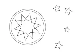 Dibujos de constelaciones para colorear Dibujos de constelaciones para colorear