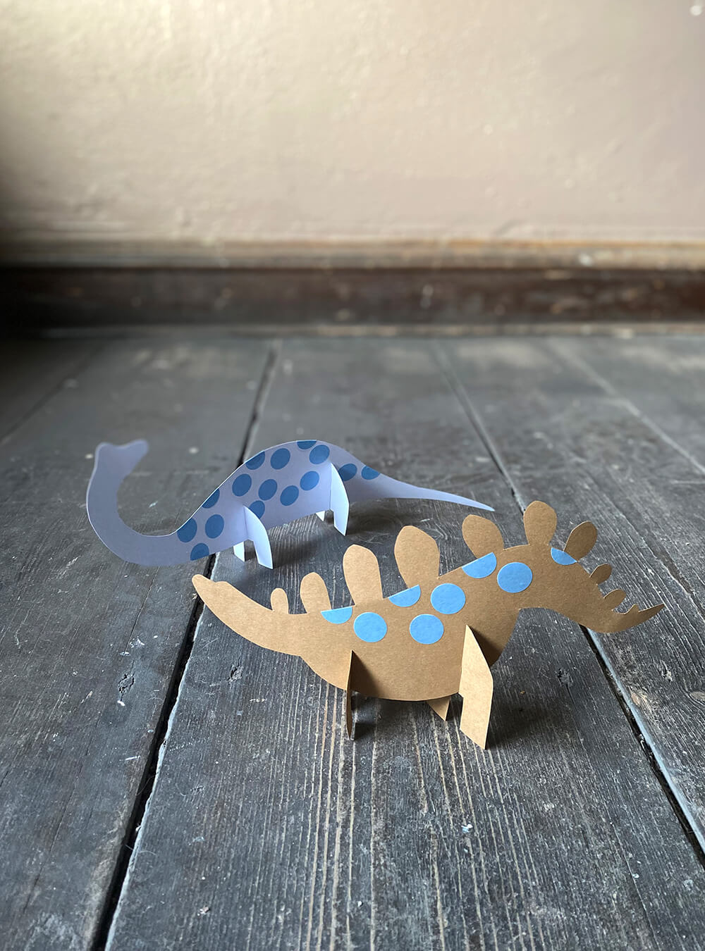 Haz tus propios dinosaurios, muy fácil con plantillas imprimibles Haz tus propios dinosaurios, muy fácil con plantillas imprimibles