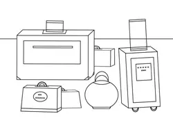 Dibujos para colorear sobre cosas. Dibujos para colorear sobre cosas.