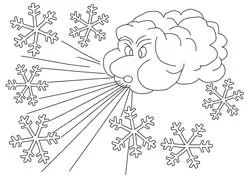 Dibujos para colorear de invierno Dibujos para colorear de invierno