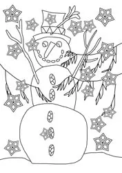 Dibujos para colorear de invierno Dibujos para colorear de invierno