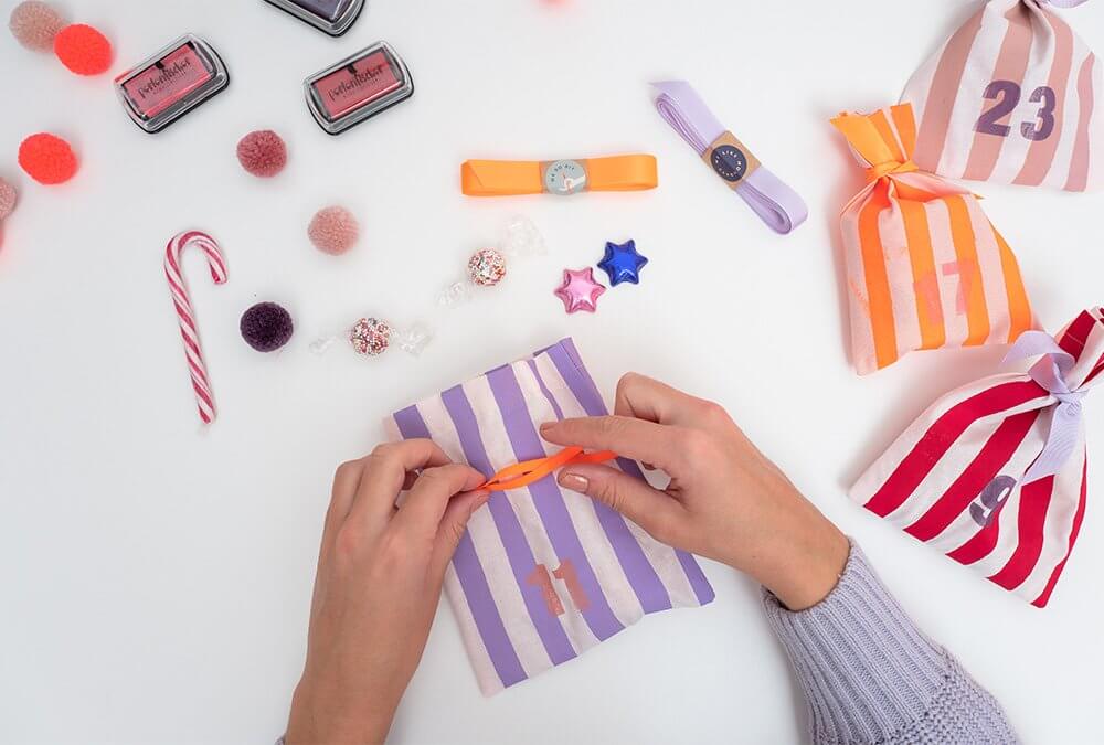 Cose tus propias bolsas para el calendario de adviento: ¡HO HO HO APÚRATE! Cose tus propias bolsas para el calendario de adviento: ¡HO HO HO APÚRATE!