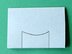 Tarjeta de lugar de elefante Tarjeta de lugar de elefante