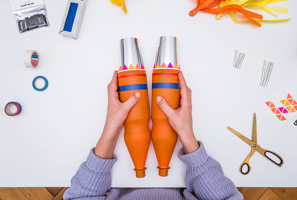 ¡Haz un motor de cohete para un disfraz de astronauta! ¡Haz un motor de cohete para un disfraz de astronauta!