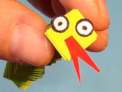 Dobla la pequeña serpiente