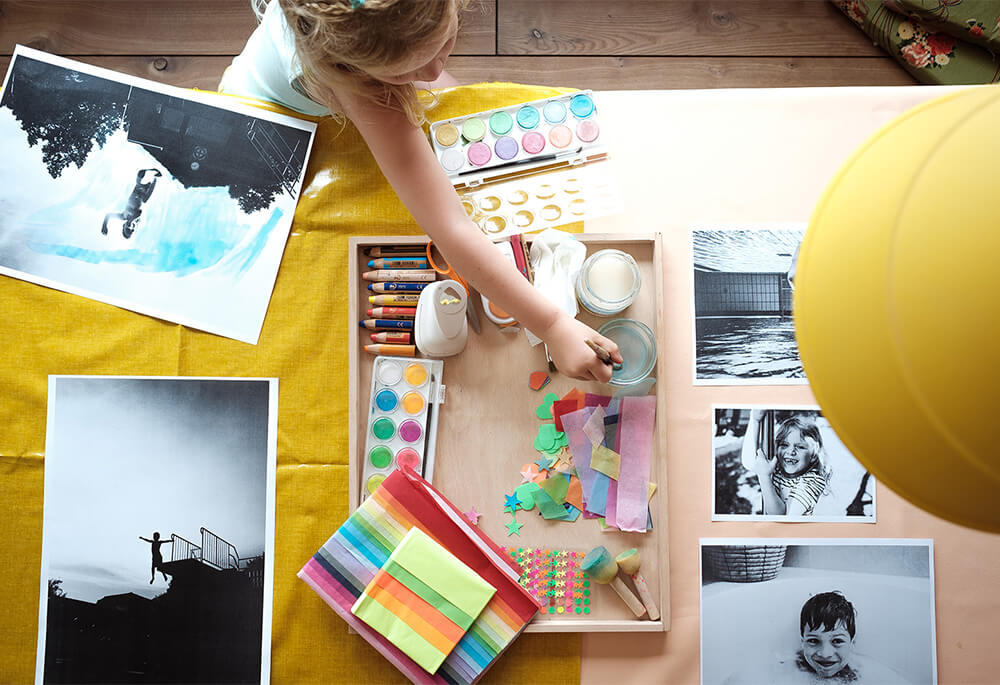 Un bonito recuerdo de vacaciones: Hacemos manualidades con fotos de las vacaciones de verano