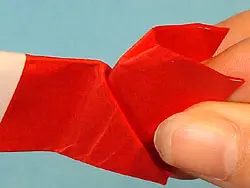 Doblar el zapato de Papá Noel Doblar el zapato de Papá Noel