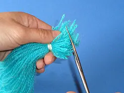 Pulpo hecho de lana Pulpo hecho de lana