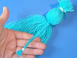 Pulpo hecho de lana Pulpo hecho de lana