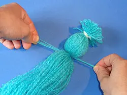 Pulpo hecho de lana Pulpo hecho de lana