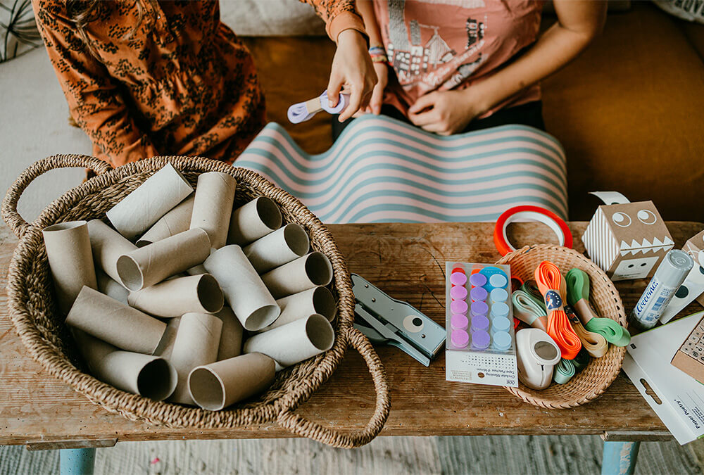 Upcycling X-Mas: haz calendarios de adviento con rollos de papel higiénico Upcycling X-Mas: haz calendarios de adviento con rollos de papel higiénico