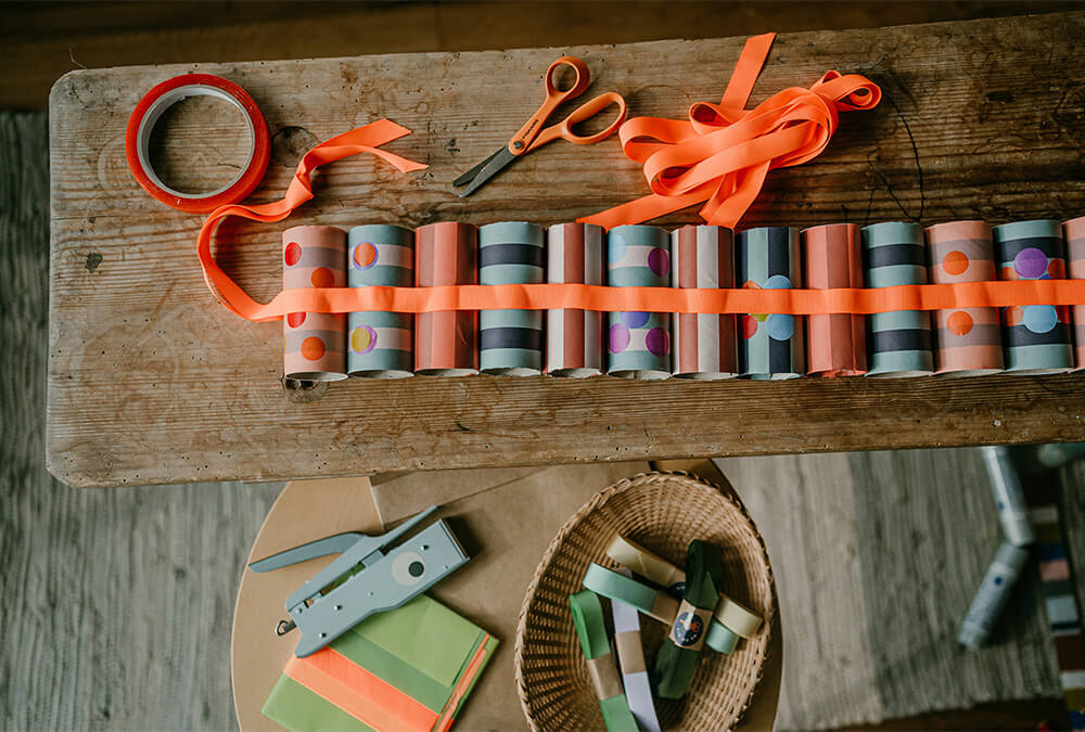 Upcycling X-Mas: haz calendarios de adviento con rollos de papel higiénico Upcycling X-Mas: haz calendarios de adviento con rollos de papel higiénico