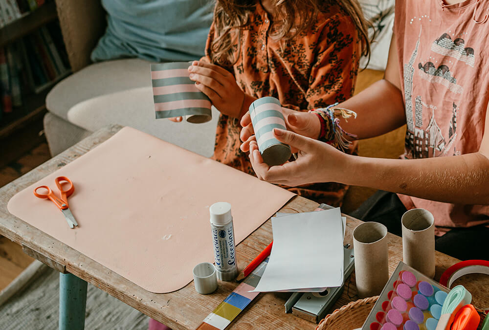 Upcycling X-Mas: haz calendarios de adviento con rollos de papel higiénico Upcycling X-Mas: haz calendarios de adviento con rollos de papel higiénico