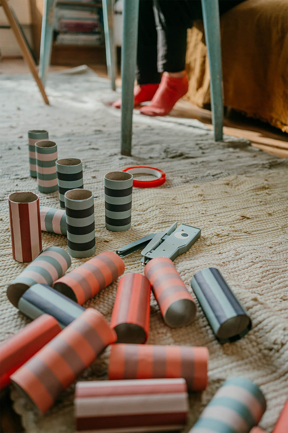 Upcycling X-Mas: haz calendarios de adviento con rollos de papel higiénico Upcycling X-Mas: haz calendarios de adviento con rollos de papel higiénico