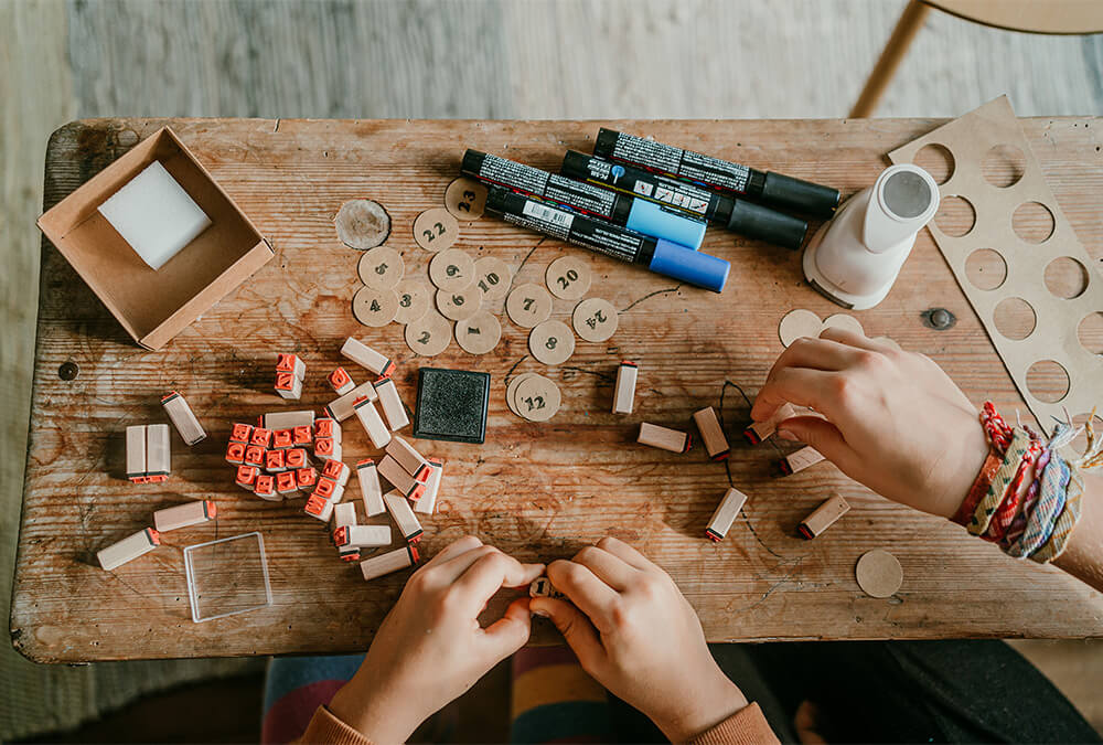 Upcycling X-Mas: haz calendarios de adviento con rollos de papel higiénico Upcycling X-Mas: haz calendarios de adviento con rollos de papel higiénico
