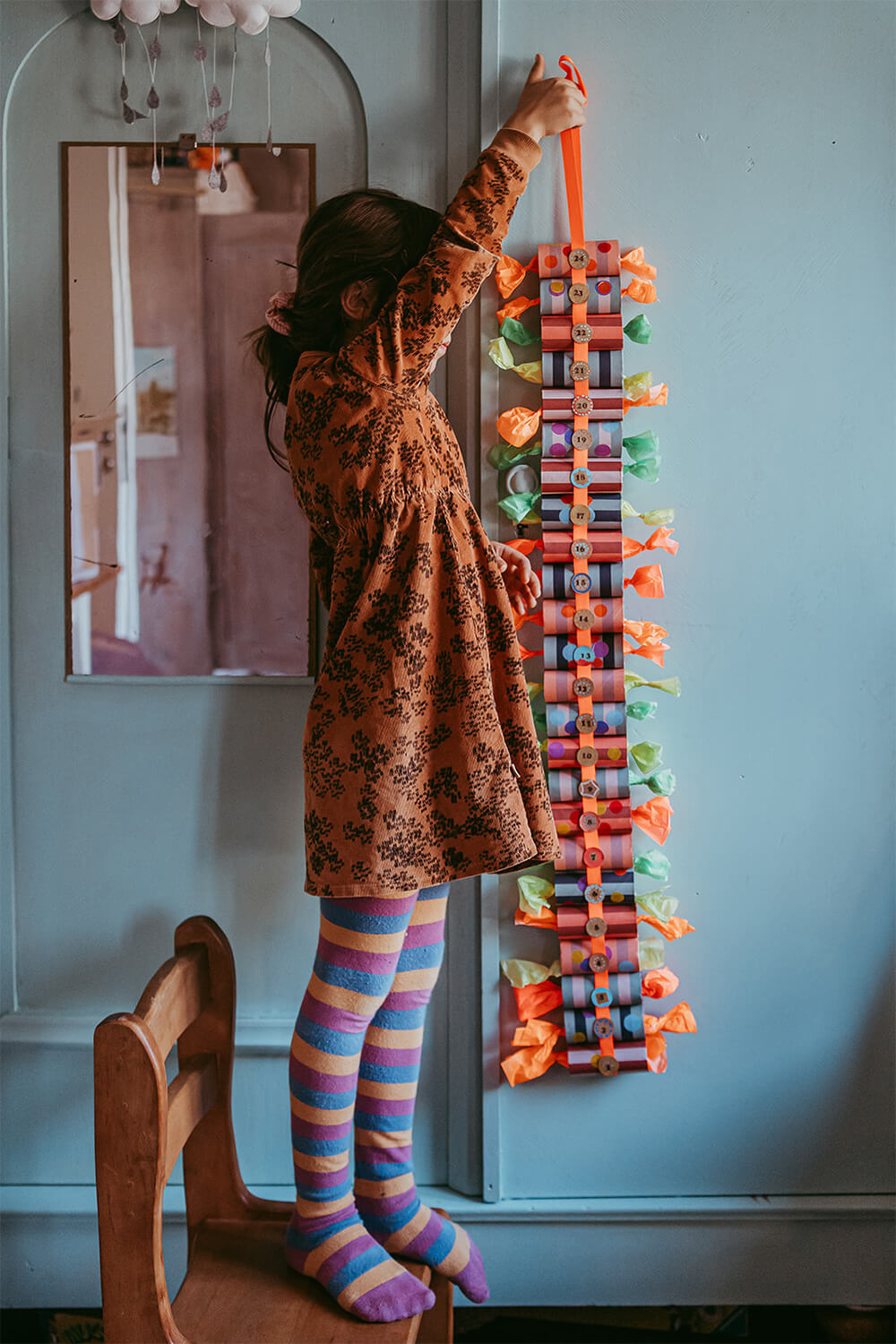 Upcycling X-Mas: haz calendarios de adviento con rollos de papel higiénico Upcycling X-Mas: haz calendarios de adviento con rollos de papel higiénico