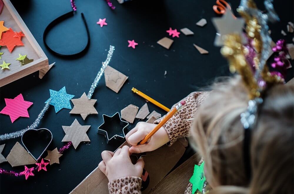 Bolsa sorpresa de Nochevieja para niños con diversión artesanal hasta el Año Nuevo Bolsa sorpresa de Nochevieja para niños con diversión artesanal hasta el Año Nuevo