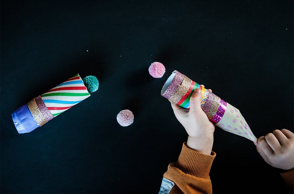 Bolsa sorpresa de Nochevieja para niños con diversión artesanal hasta el Año Nuevo Bolsa sorpresa de Nochevieja para niños con diversión artesanal hasta el Año Nuevo