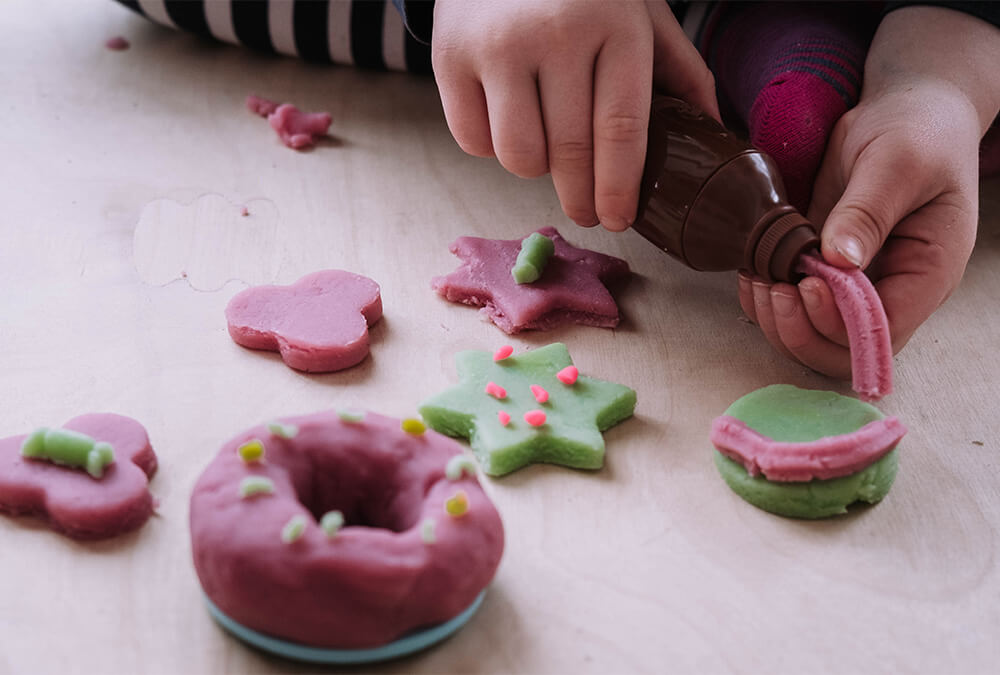 ¡Haz tu propia masa con un divertido truco de gelatina! ¡Haz tu propia masa con un divertido truco de gelatina!