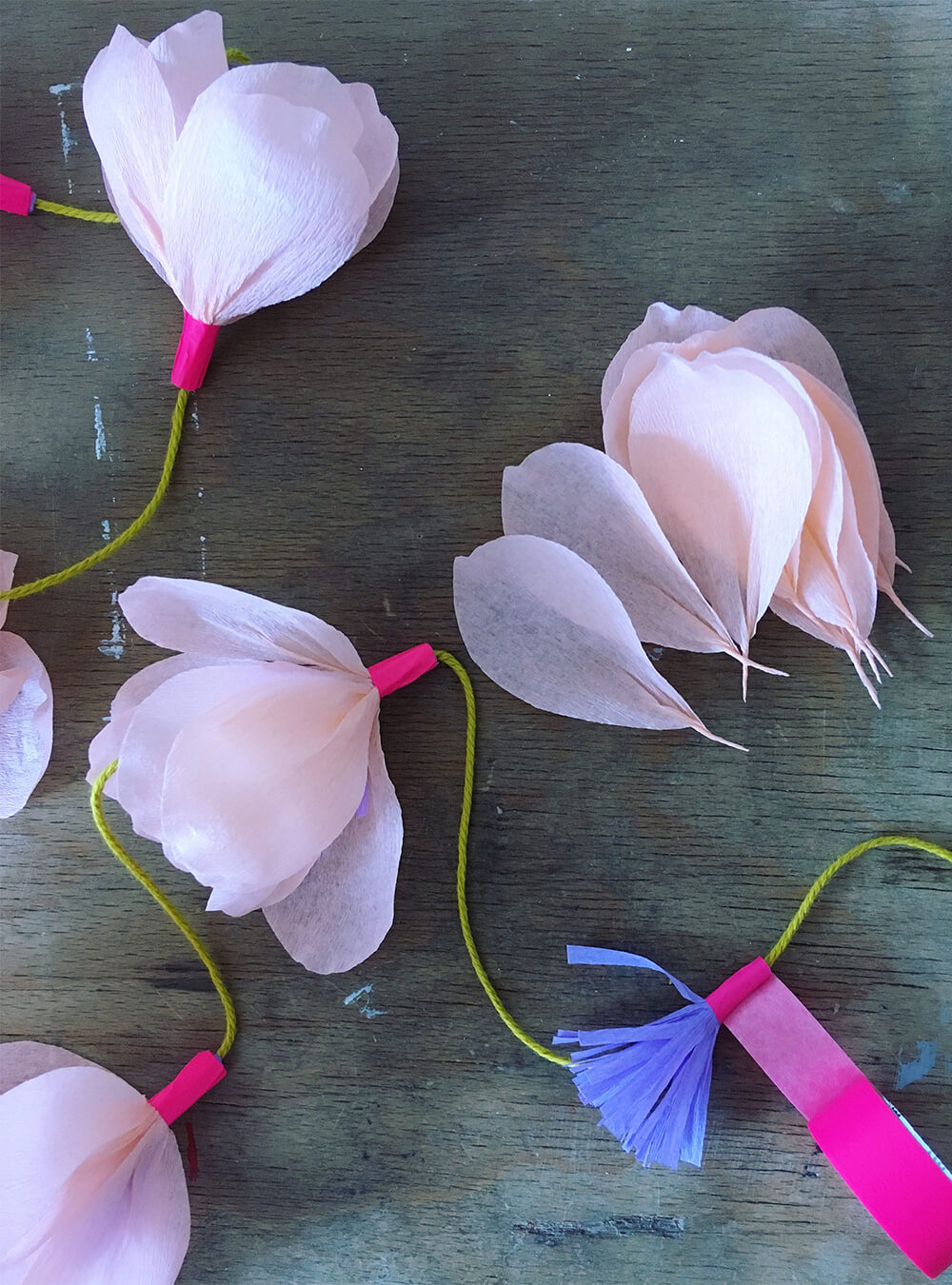 ¡Aloha a la potencia de dos! Creación paso a paso de guirnaldas de flores mágicas ¡Aloha a la potencia de dos! Creación paso a paso de guirnaldas de flores mágicas