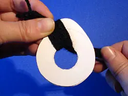 Mariquita con pompones Mariquita con pompones