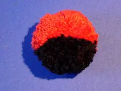 Mariquita con pompones Mariquita con pompones