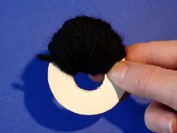 Mariquita con pompones Mariquita con pompones