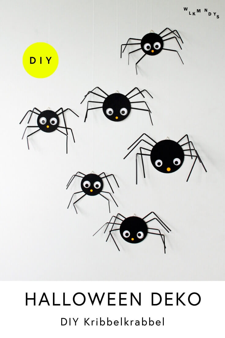Hacer adornos de Halloween: hormigas y enredaderas