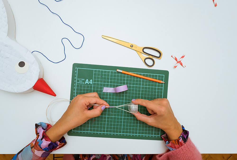 Con Fritzi Peace Dove en el desfile de los faroles