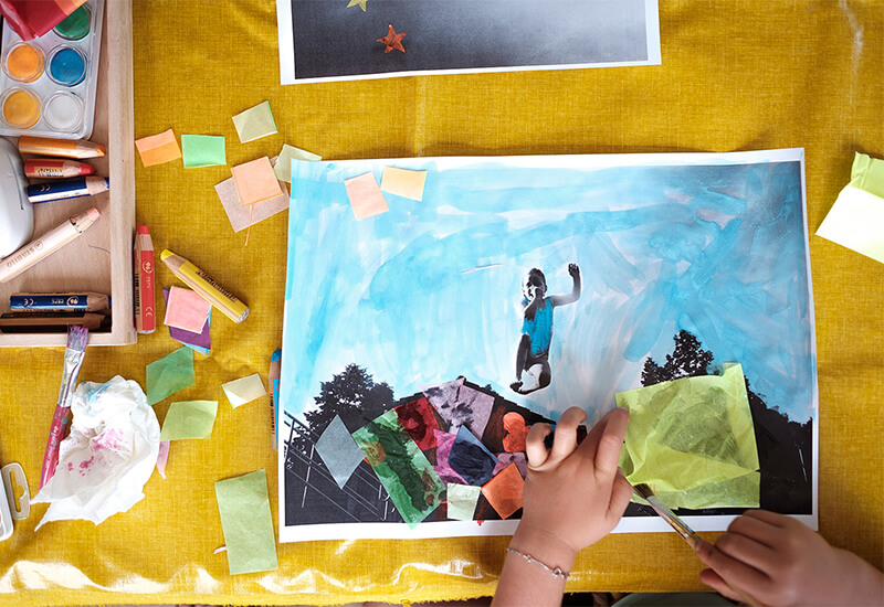 Un bonito recuerdo de vacaciones: Hacemos manualidades con fotos de las vacaciones de verano