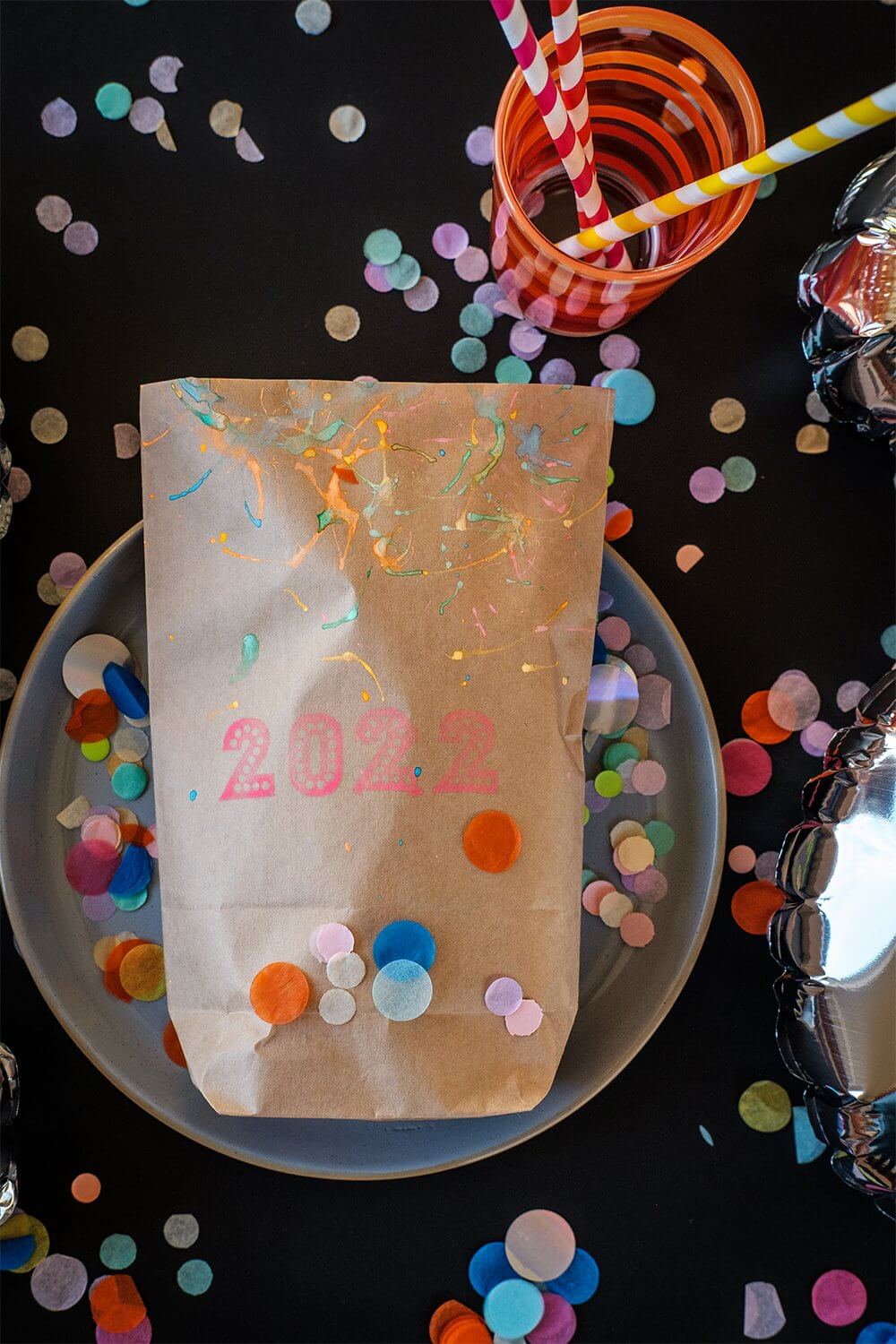 Bolsa sorpresa de Nochevieja para niños con diversión artesanal hasta el Año Nuevo Bolsa sorpresa de Nochevieja para niños con diversión artesanal hasta el Año Nuevo