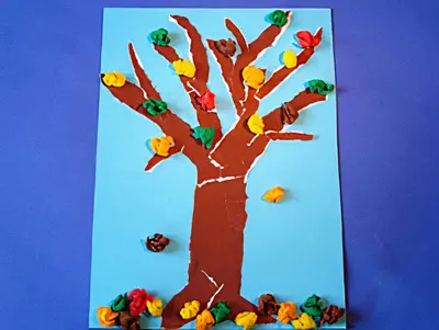 Colorido árbol de otoño Colorido árbol de otoño