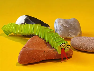 Dobla la pequeña serpiente