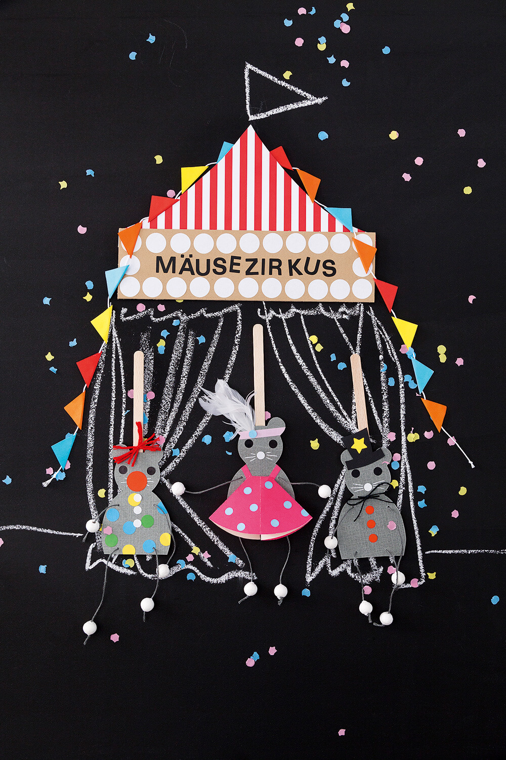 Haz un teatro en una caja de zapatos y sumérgete en el mundo del circo