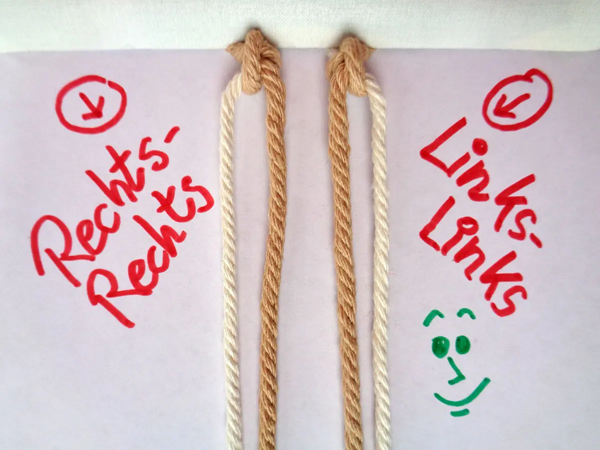 Pulseras de la Amistad: Puedes atar todos los patrones con cuatro nudos. Pulseras de la Amistad: Puedes atar todos los patrones con cuatro nudos.