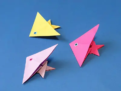 hacer peces de colores hacer peces de colores